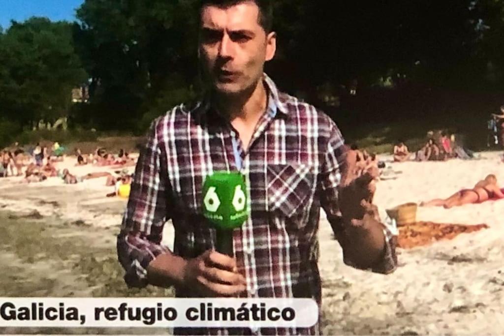 Refugio Climatico En Finisterre Frente A La Playaアパートメント エクステリア 写真